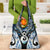 New Zealand Aotearoa Grocery Bag Pikorua Single Twist Green Paua Shell
