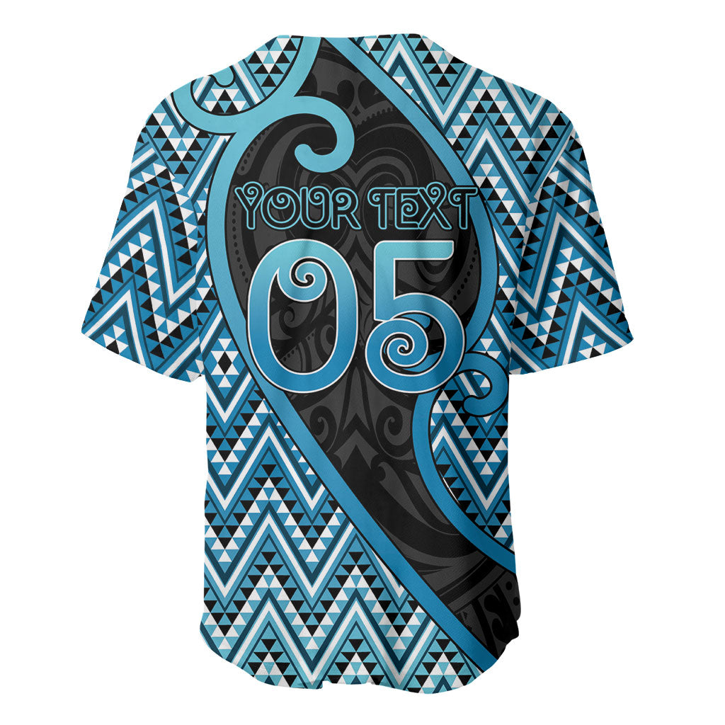 Custom Aotearoa Atua Ranginui Baseball Jersey Maori Sky Father Koru Patterns DT05 - Polynesian Pride