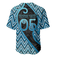 Custom Aotearoa Atua Ranginui Baseball Jersey Maori Sky Father Koru Patterns DT05 - Polynesian Pride