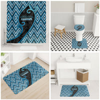 Aotearoa Atua Ranginui Bathroom Set Maori Sky Father Koru Patterns DT05 - Polynesian Pride