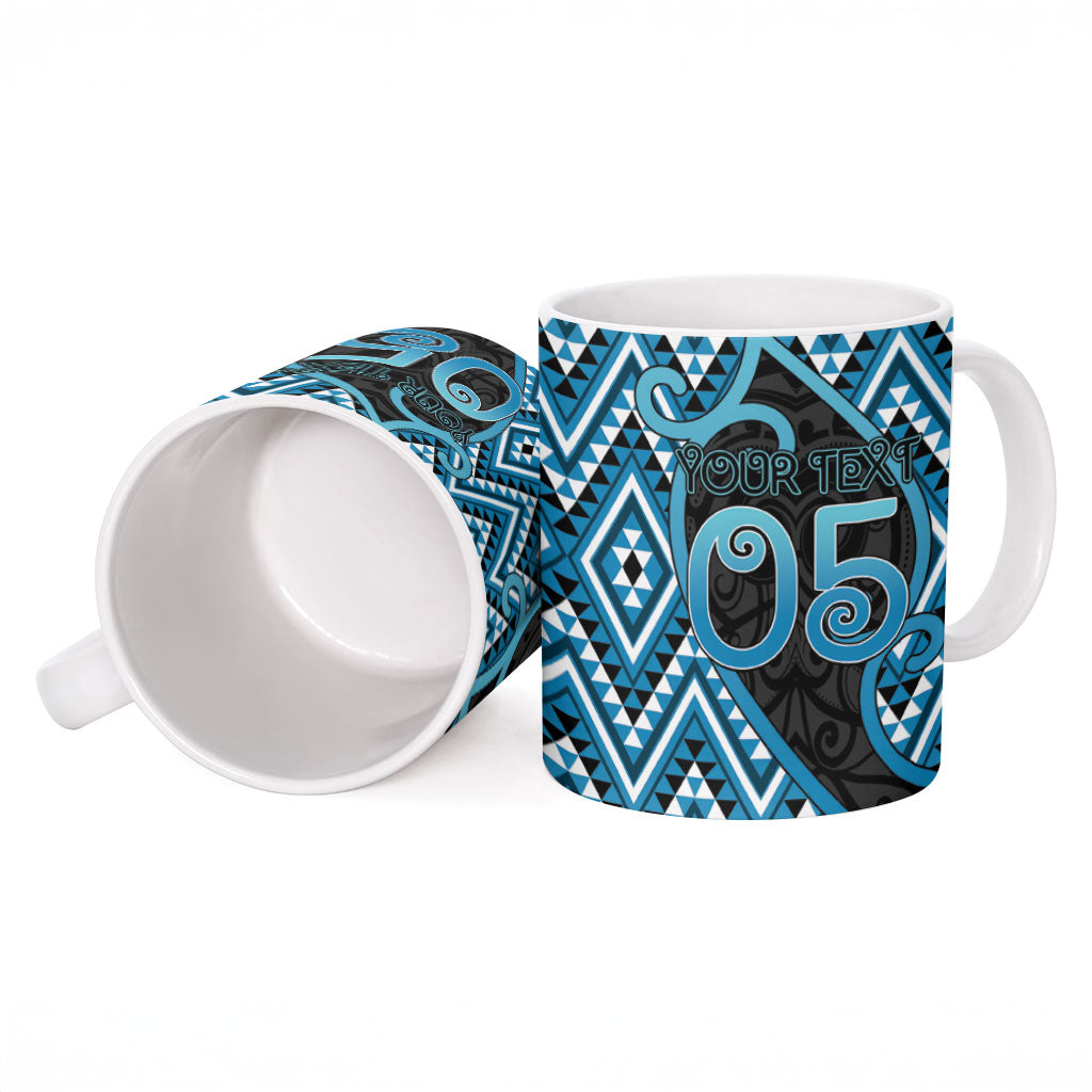 Custom Aotearoa Atua Ranginui Ceramic Mug Maori Sky Father Koru Patterns DT05 - Polynesian Pride