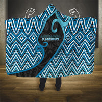 Aotearoa Atua Ranginui Hooded Blanket Maori Sky Father Koru Patterns DT05 - Polynesian Pride