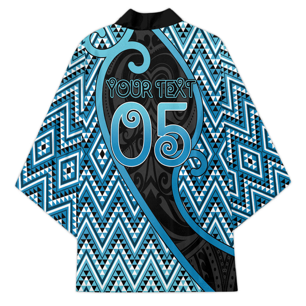 Custom Aotearoa Atua Ranginui Kimono Maori Sky Father Koru Patterns DT05 - Polynesian Pride