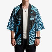 Custom Aotearoa Atua Ranginui Kimono Maori Sky Father Koru Patterns DT05 - Polynesian Pride