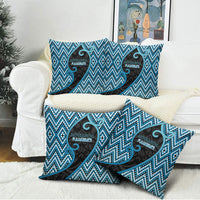 Aotearoa Atua Ranginui Pillow Cover Maori Sky Father Koru Patterns DT05 - Polynesian Pride