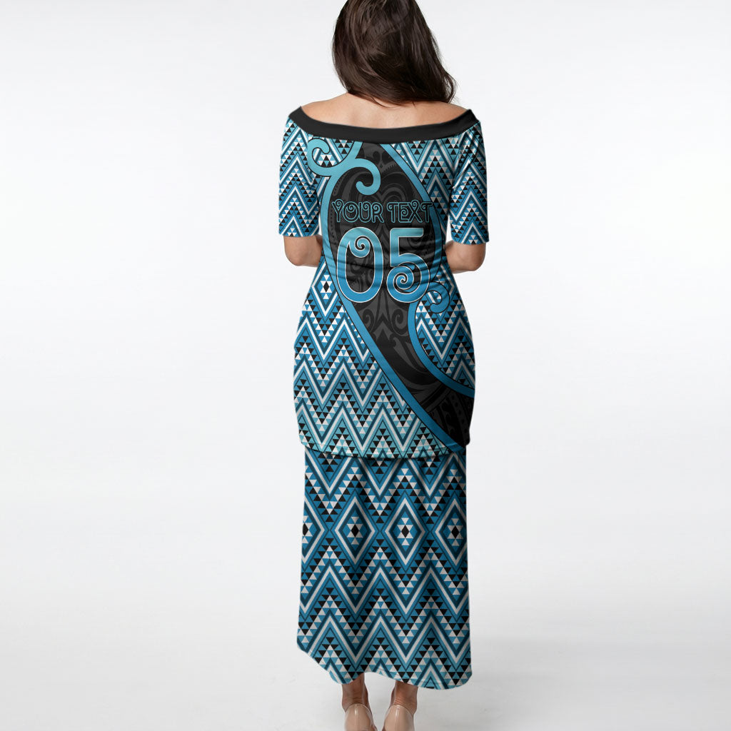 Custom Aotearoa Atua Ranginui Puletasi Maori Sky Father Koru Patterns DT05 - Polynesian Pride