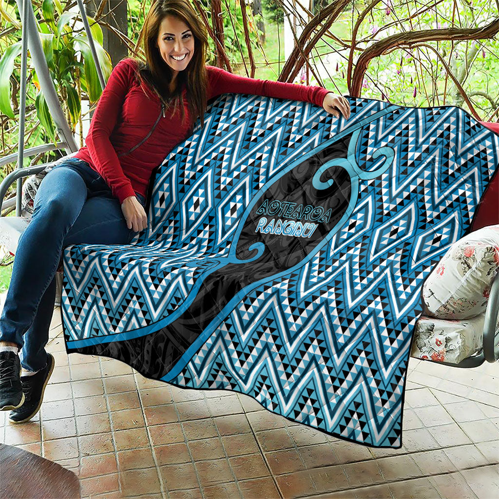 Aotearoa Atua Ranginui Quilt Maori Sky Father Koru Patterns DT05 - Polynesian Pride
