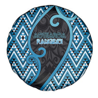 Aotearoa Atua Ranginui Spare Tire Cover Maori Sky Father Koru Patterns DT05 - Polynesian Pride