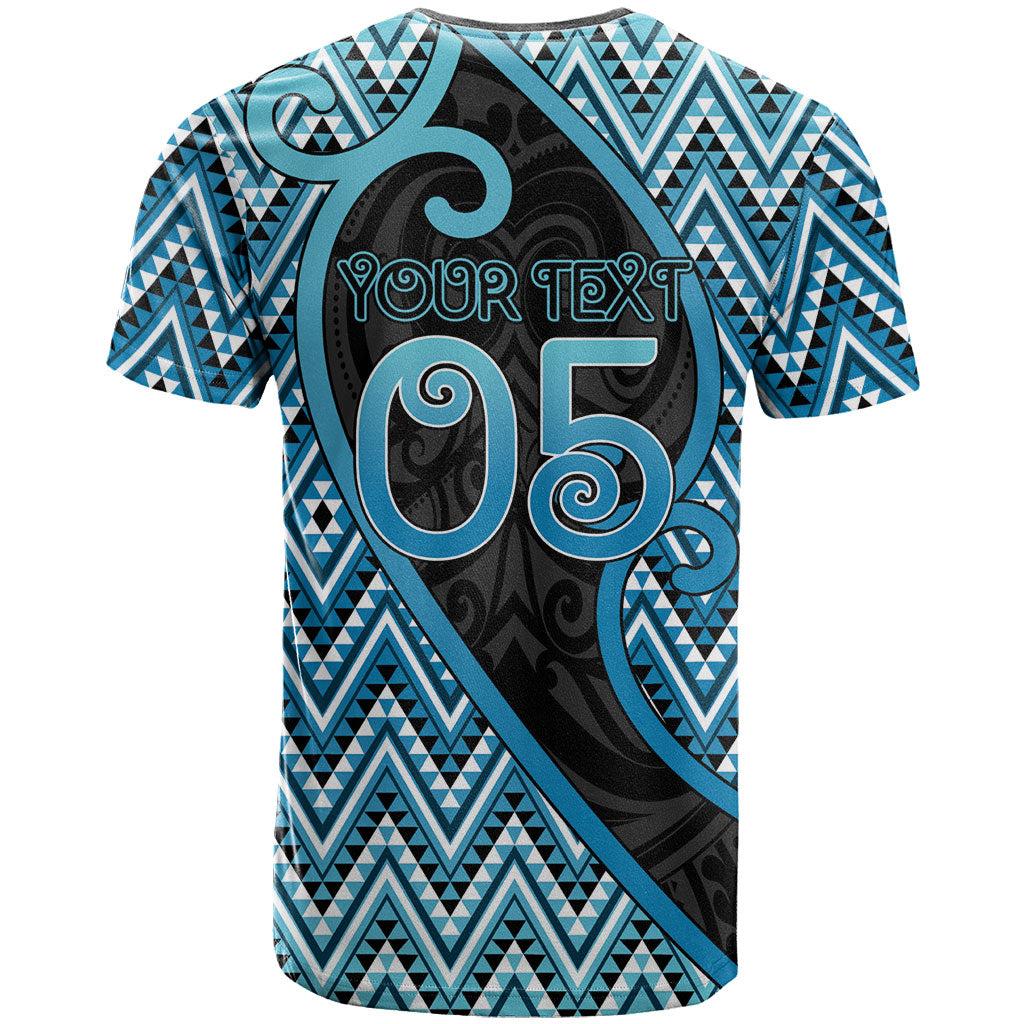 Custom Aotearoa Atua Ranginui T Shirt Maori Sky Father Koru Patterns DT05 - Polynesian Pride