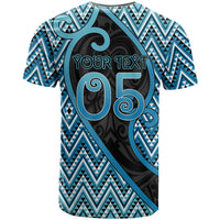 Custom Aotearoa Atua Ranginui T Shirt Maori Sky Father Koru Patterns DT05 - Polynesian Pride