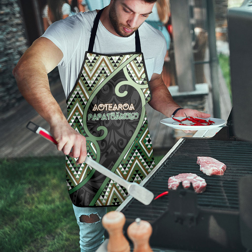 Aotearoa Atua Papatuanuku Apron Earth Mother Father Koru Patterns DT05 - Polynesian Pride