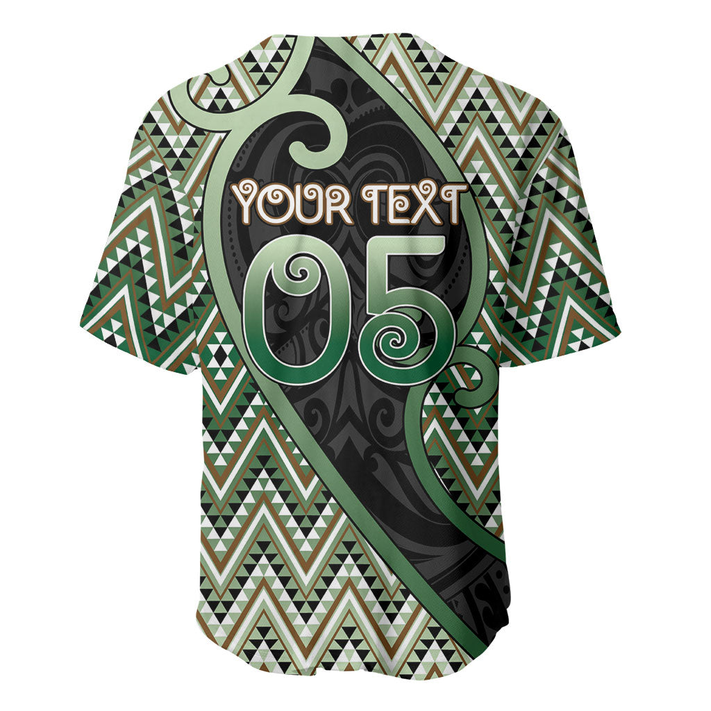 Custom Aotearoa Atua Papatuanuku Baseball Jersey Earth Mother Father Koru Patterns DT05 - Polynesian Pride