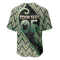 Custom Aotearoa Atua Papatuanuku Baseball Jersey Earth Mother Father Koru Patterns DT05 - Polynesian Pride