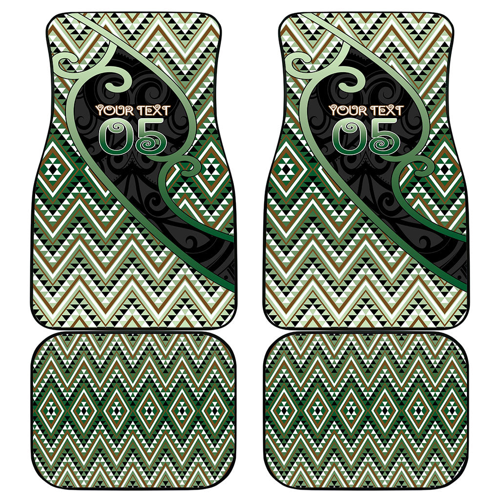 Custom Aotearoa Atua Papatuanuku Car Mats Earth Mother Father Koru Patterns DT05 - Polynesian Pride