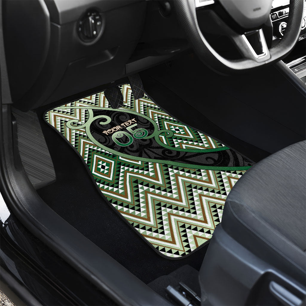 Custom Aotearoa Atua Papatuanuku Car Mats Earth Mother Father Koru Patterns DT05 - Polynesian Pride