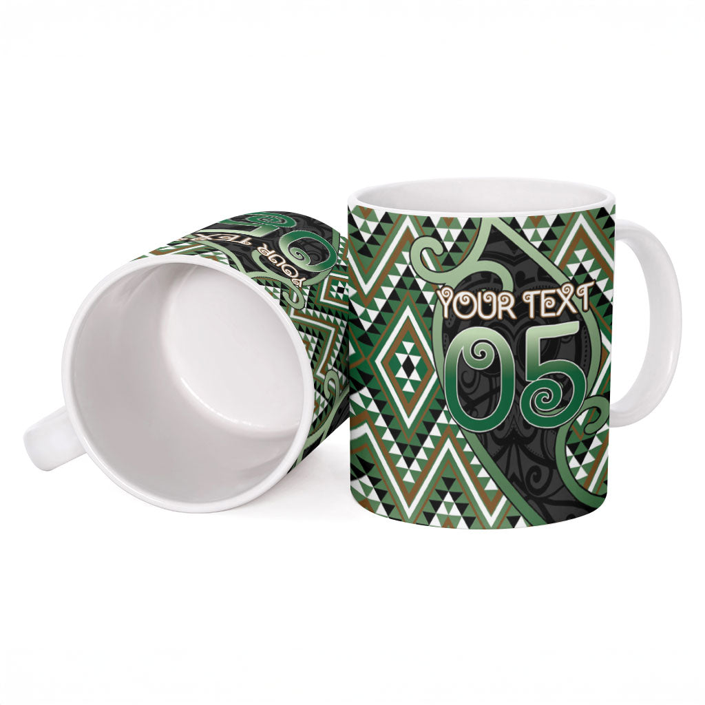 Custom Aotearoa Atua Papatuanuku Ceramic Mug Earth Mother Father Koru Patterns DT05 - Polynesian Pride