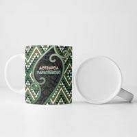 Custom Aotearoa Atua Papatuanuku Ceramic Mug Earth Mother Father Koru Patterns DT05 - Polynesian Pride