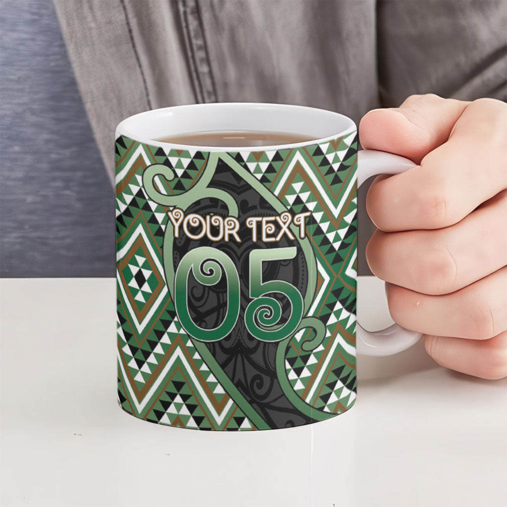 Custom Aotearoa Atua Papatuanuku Ceramic Mug Earth Mother Father Koru Patterns DT05 - Polynesian Pride