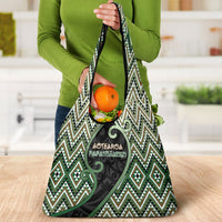 Aotearoa Atua Papatuanuku Grocery Bag Earth Mother Father Koru Patterns DT05 - Polynesian Pride