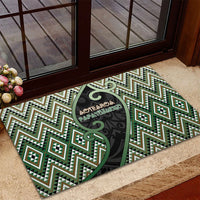 Aotearoa Atua Papatuanuku Rubber Doormat Earth Mother Father Koru Patterns DT05 - Polynesian Pride