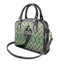 Aotearoa Atua Papatuanuku Shoulder Handbag Earth Mother Father Koru Patterns DT05 - Polynesian Pride