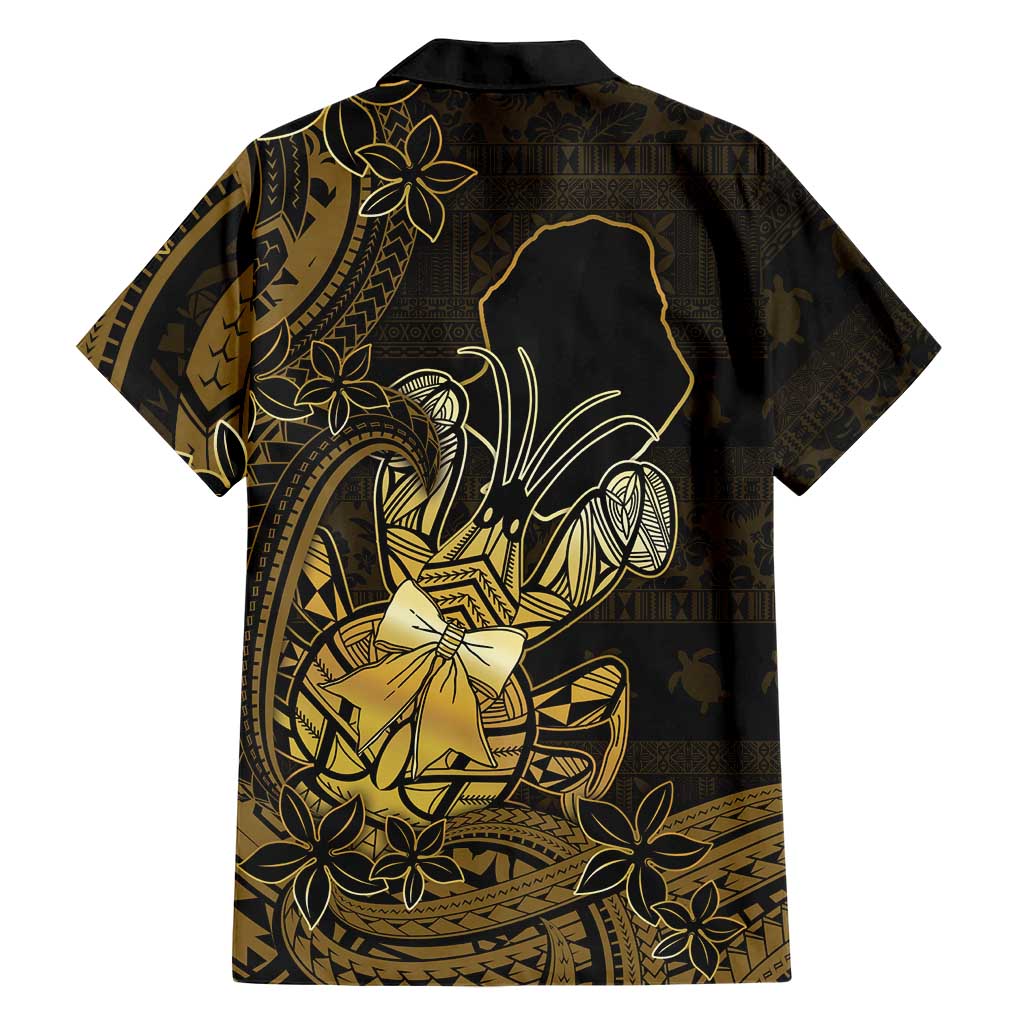 Niue Christmas Family Matching Puletasi and Hawaiian Shirt Niuean Crab Xmas Tribal Waves DT05 - Polynesian Pride