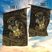 Niue Christmas Garden Flag Niuean Crab Xmas Tribal Waves DT05 - Polynesian Pride
