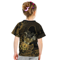 Niue Christmas Kid T Shirt Niuean Crab Xmas Tribal Waves - Polynesian Pride