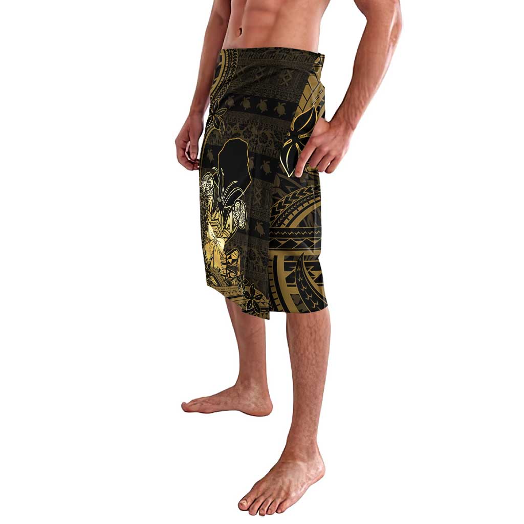 Niue Christmas Lavalava Niuean Crab Xmas Tribal Waves - Polynesian Pride