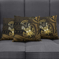Niue Christmas Pillow Cover Niuean Crab Xmas Tribal Waves DT05 - Polynesian Pride