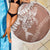 Hawaii Puakenikeni And Maile Lei Beach Blanket Brown Polynesian Shark Tattoo DT05
