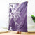 Hawaii Puakenikeni And Maile Lei Blanket Violet Polynesian Shark Tattoo DT05