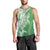 Hawaii Puakenikeni And Maile Lei Men Tank Top Green Polynesian Shark Tattoo DT05