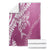 Hawaii Puakenikeni And Maile Lei Blanket Pink Polynesian Shark Tattoo DT05