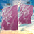 Hawaii Puakenikeni And Maile Lei Garden Flag Pink Polynesian Shark Tattoo DT05
