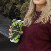 Custom Aotearoa Atua Tanemahuta Tumbler Cup God Of Forests Koru Patterns Koru Patterns