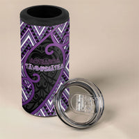 Custom Aotearoa Atua Tawhirimatea 4 in 1 Can Cooler Tumbler God Of Storms Koru Patterns DT05 - Polynesian Pride