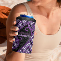 Custom Aotearoa Atua Tawhirimatea 4 in 1 Can Cooler Tumbler God Of Storms Koru Patterns DT05 - Polynesian Pride