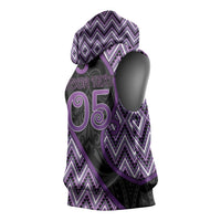 Custom Aotearoa Atua Tawhirimatea Sleeveless Hoodie God Of Storms Koru Patterns DT05 - Polynesian Pride