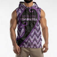 Custom Aotearoa Atua Tawhirimatea Sleeveless Hoodie God Of Storms Koru Patterns DT05 - Polynesian Pride