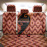 Aotearoa Atua Ruaumoko Back Car Seat Cover God Of Volcanoes Koru Patterns DT05 - Polynesian Pride