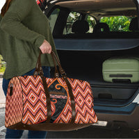 Aotearoa Atua Ruaumoko Travel Bag God Of Volcanoes Koru Patterns DT05 - Polynesian Pride