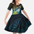 Personalised Tuvalu Family Matching Puletasi and Hawaiian Shirt Dolphin On The Waves