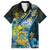 Personalised Tuvalu Family Matching Puletasi and Hawaiian Shirt Dolphin On The Waves