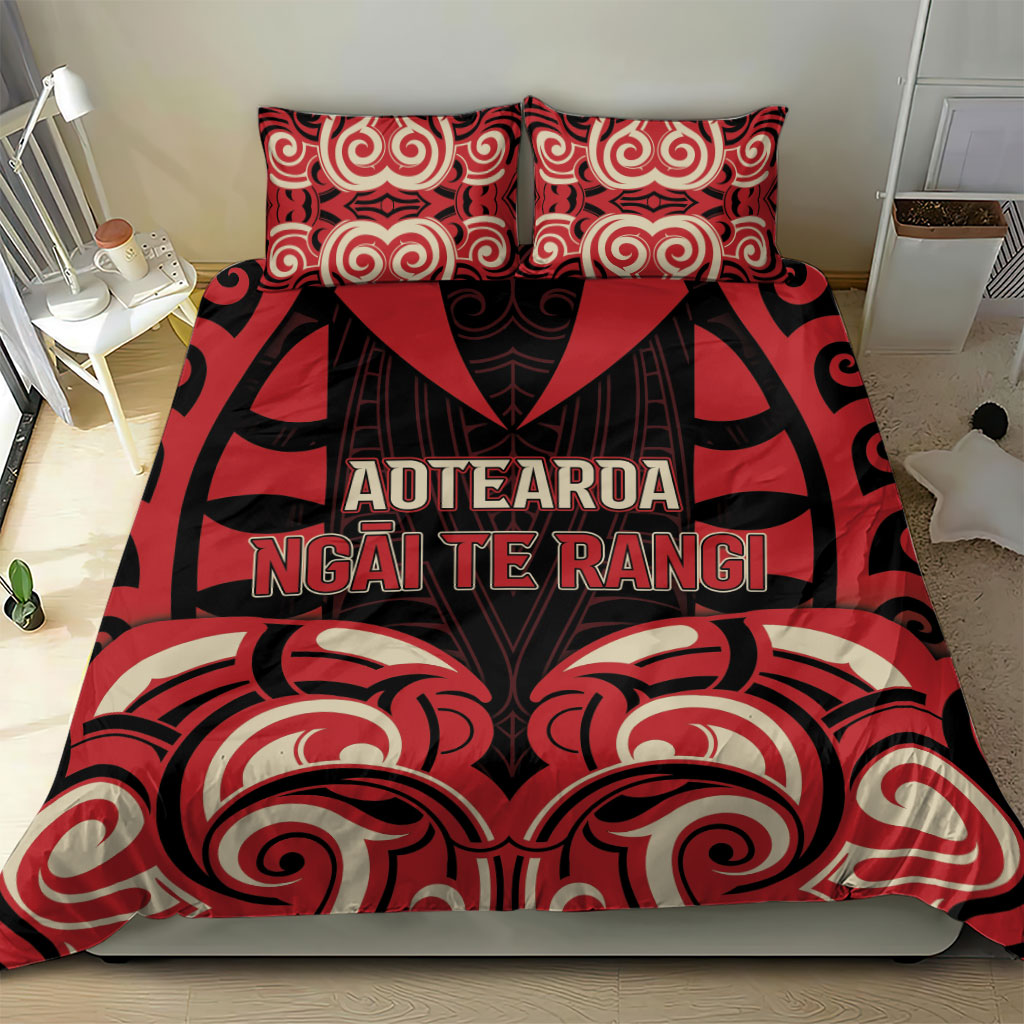 Aotearoa Ngai Te Rangi Bedding Set New Zealand Traditional Maori Pattern DT05 - Polynesian Pride