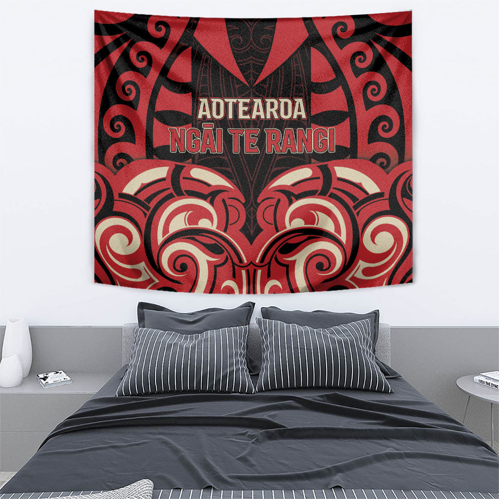 Aotearoa Ngai Te Rangi Tapestry New Zealand Traditional Maori Pattern DT05 - Polynesian Pride