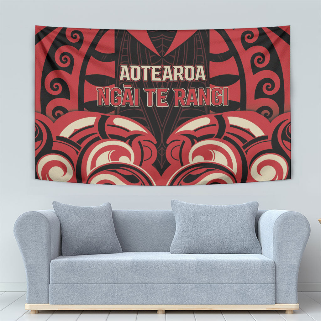 Aotearoa Ngai Te Rangi Tapestry New Zealand Traditional Maori Pattern DT05 - Polynesian Pride