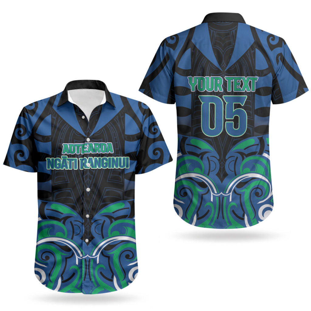 Custom Aotearoa Ngati Ranginui Couples Matching Puletasi and Hawaiian Shirt New Zealand Traditional Maori Pattern DT05 - Polynesian Pride
