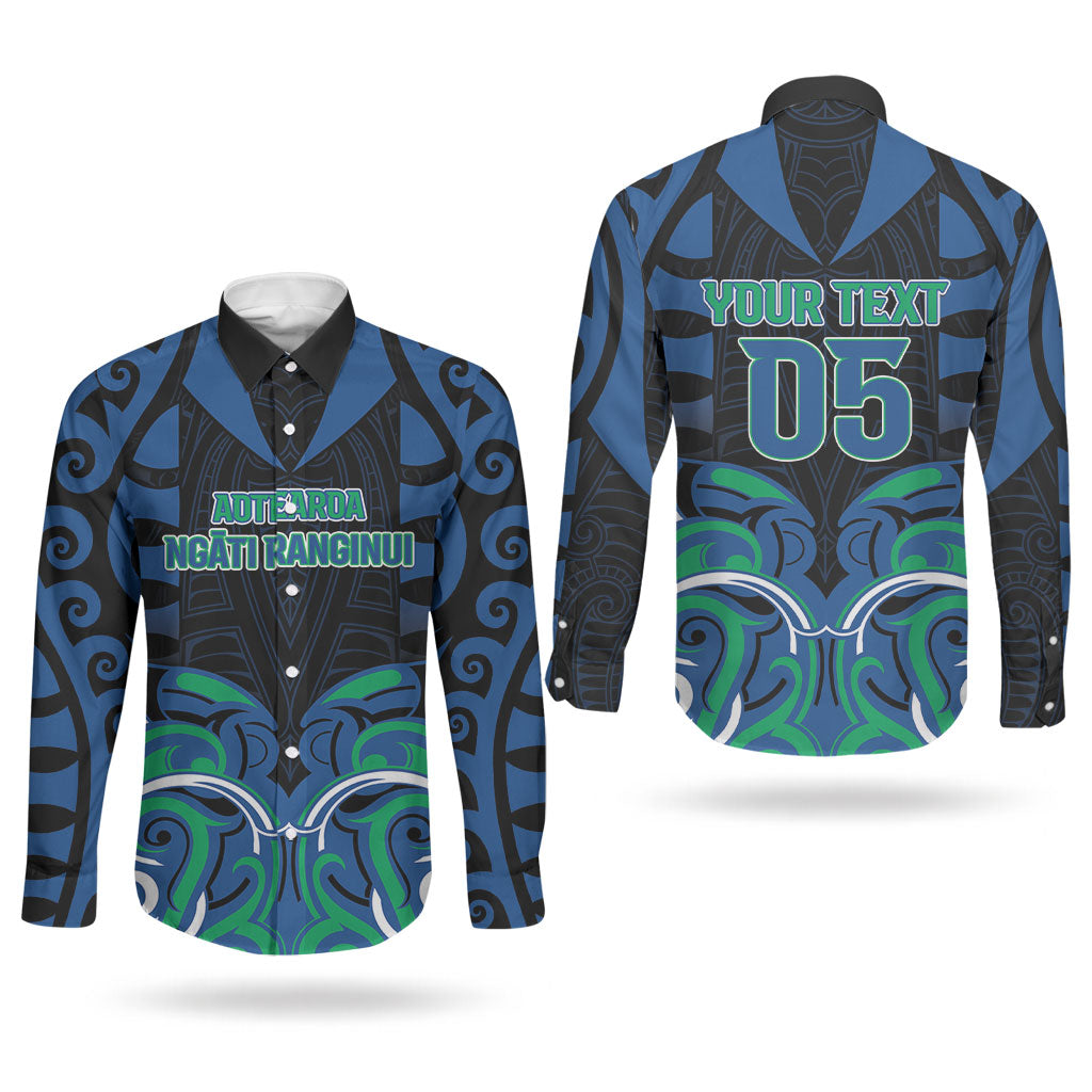 Custom Aotearoa Ngati Ranginui Couples Matching Tank Maxi Dress and Long Sleeve Button Shirt New Zealand Traditional Maori Pattern DT05 - Polynesian Pride
