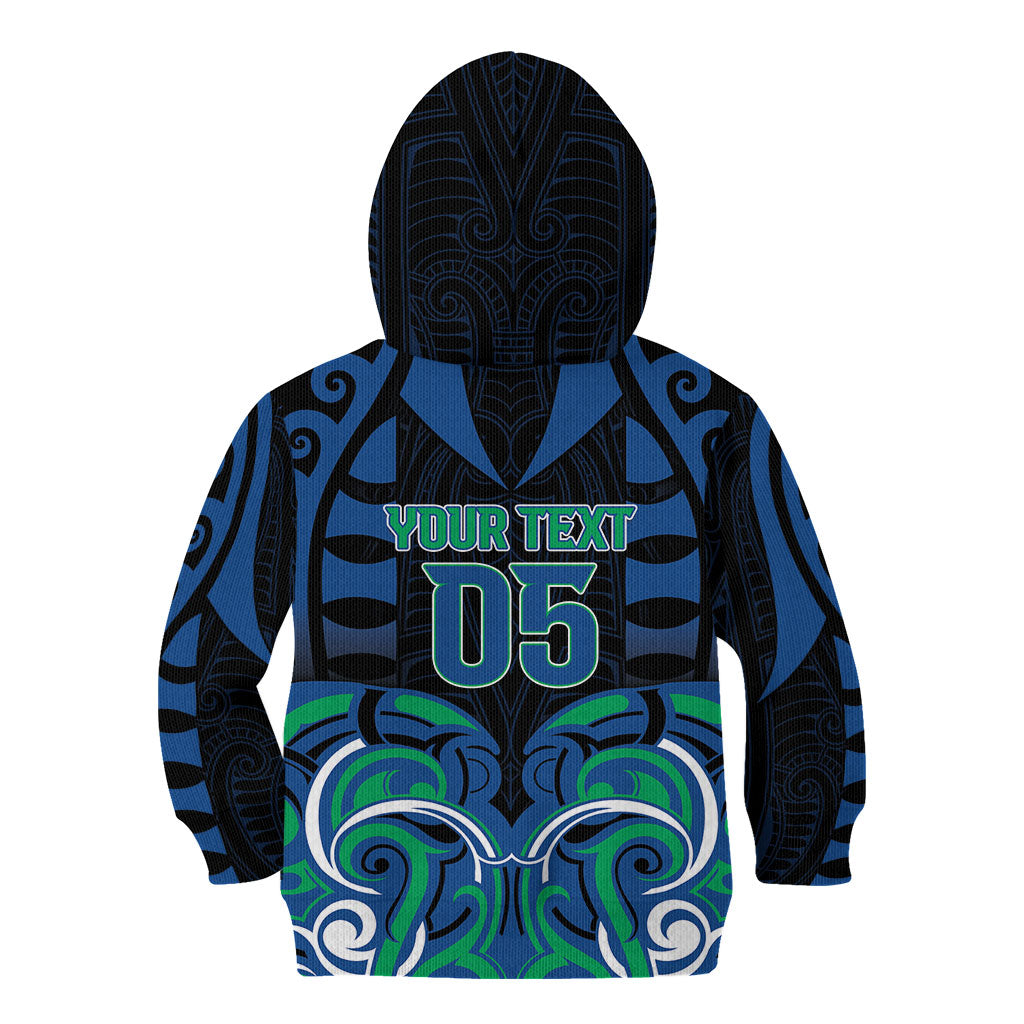 Custom Aotearoa Ngati Ranginui Kid Hoodie New Zealand Traditional Maori Pattern DT05 - Polynesian Pride